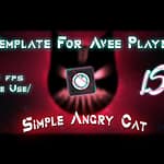 Simple Angry Cat